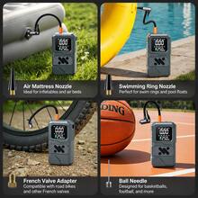 Car Emergency Jump Starter Portable Car Air Pump All-In-One Battery Jump Starter Power Bank - Wireless - View 5