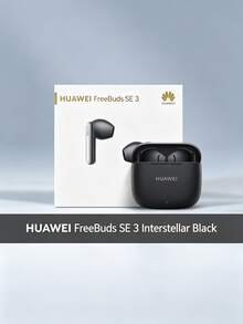 Huawei FreeBuds SE 3 Wireless Bluetooth Earbuds With 42-Hour Battery Life, Fast Charging, Lightweight, Semi-In-Ear Design, Stable Bluetooth 5.4 Connection, And IP54 Protection. Black - Black - View 3