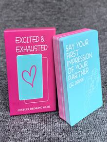 Fun Party Game Cards, Couple Cards, Essential Icebreaker Game Cards For Dates, Couple Card Game - Multicolor - View 4