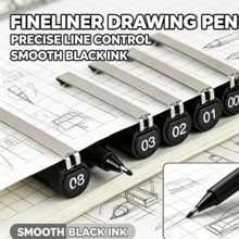UNI PIN 200 Technical Drawing Pen, Manga Design Pen, Tracing Pen - A - View 4