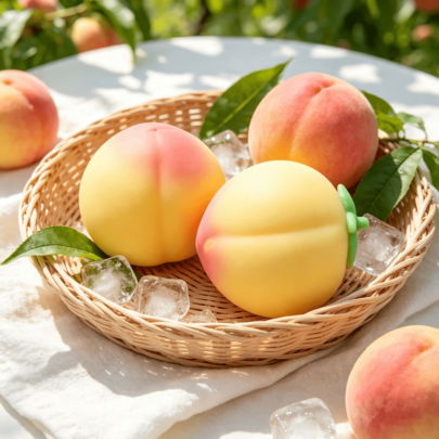 Tachimi 1pc Peach, Portable Pocket Squeeze Toy For Travel And Hang‑Out Time, Play Gear For Daily Recreation With Squishy Playing Experience Shipped Randomly