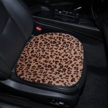 Car Seat Cushion, Plush Leopard Print Non-Slip Warm Seat Pad, Suitable For All Seasons - Leopard - View 11