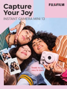 FujiFilm Instant Film Camera Mini13 Upgraded Version | Dual Timer, Auto Exposure, Macro Close-Up, Portable Film Camera For Students And Travel, Perfect Gift - View 4