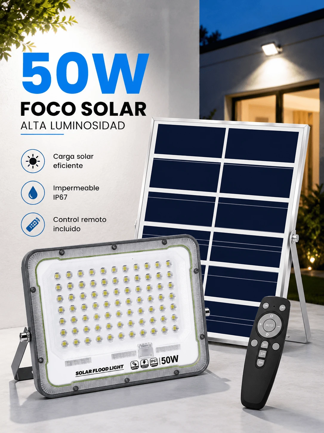 Solar Lamps - 50W - View 1