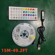 LED Strip Lights For Bedroom, USB 5V RGB LED Strip With Infrared Remote And APP Control, Self-Adhesive LED Strip, Supports Music Sync And Timer Mode, Suitable For Bedroom, Gaming Room - APP Control With IR44Key - View 14