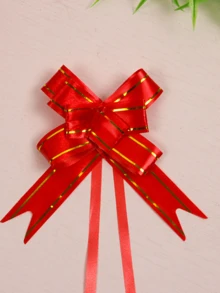 200 Pcs Colorful Pull Bow Gift Ribbons, Decorative Gift Wrap Bows, Plastic Pull String Ribbon For Gift Box Gift Bag Sealing Holiday Party Wrapping Decoration - Multicolor - View 9