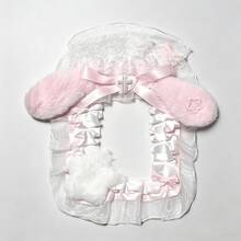 1 st pluddig spetsig kortficka, transparent PVC-skyddsskal med spetsdekor, ram för idolkortsamling, skyddande fodral för fanfotodisplay, 3-tums skyddande omslag för fotokollektion, yttre skyddsficka för anime-fankort - A - Visa 13