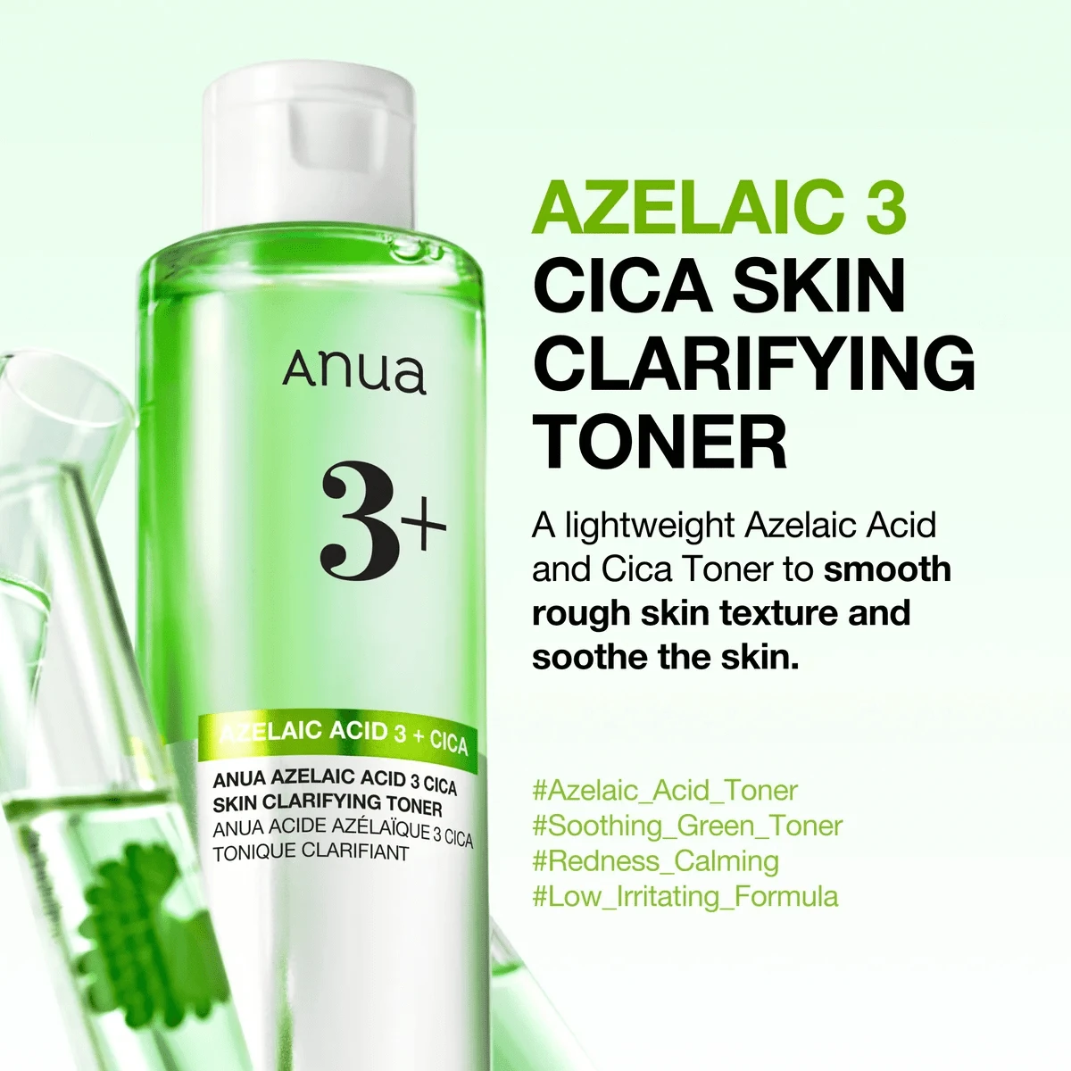 Anua - Azelaic Acid 3 Cica Skin Clarifying Toner 150ML - Tonique Apaisant - Azelaic Acid - View 1