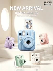 FujiFilm Instant Film Camera Mini13 Upgraded Version | Dual Timer, Auto Exposure, Macro Close-Up, Portable Film Camera For Students And Travel, Perfect Gift - View 2
