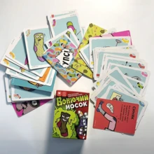 2026 Russian Version Stinky Socks Card Game | Multiplayer Fun, 15 Minutes Of Non-Stop Laughter, No Dull Moment, Easy To Learn, Holiday Party Game Night, Card Paper Material - Multicolor - View 4