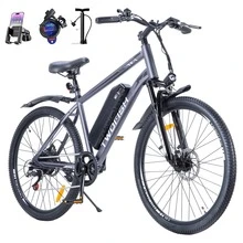 Bike For Adults, 26" Tire, Disc Brakes Gray - Grey - View 1