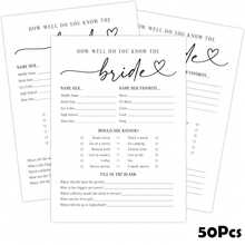 How Well Do You Know The Bride? Bridal Shower Games, Fun Wedding Party Games And Activities, What She Prefers - Style a - View 13