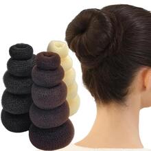 1pc Bun Hair Scrunchie - New Mesh Bun Hair Accessory, Hair Styling Tool, Donut Hair Tie, Flower Bun Hair Accessory, Suitable For Daily Commute/Work/Date/Party, Versatile For Multiple Occasions - One Size - View 7
