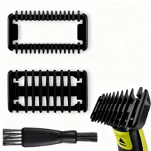 2/3/4/5pcs Set Of Guard Comb For One Blade Set, Adjustable 14-In-1 Precision Comb With Body Guard, Skin Protector, Attachments For Shaving, Grooming, With 14 Length-Settings,Compatible With QP210/50 220 2523 2520 - A - View 10