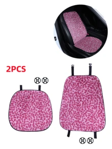 Car Seat Cushion, Plush Leopard Print Non-Slip Warm Seat Pad, Suitable For All Seasons - Leopard - View 14