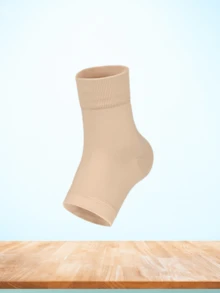 Ankle Support Sleeve, Compression Ankle Brace, High Elastic Knitted Fabric, Thin Open Toe Short Sock Style Ankle Support, Breathable Gentle Compression For Sprain Recovery, Unisex, Suitable For Running, Gym Fitness, Daily Walking, Ankle Injury Protection - Multiple Styles - View 13