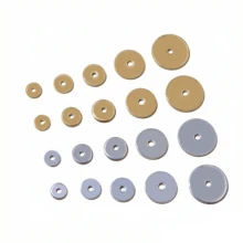 50Pcs Stainless Steel 4/5/6/8/10mm Flat Round Loose Spacer Beads For DIY Jewelry Necklace Bracelets Making Accessories - Spacer - View 9