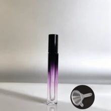 Reusable Gradient Square Glass Perfume Spray Bottle, Portable Mini, Reusable Cosmetics Essential Oil Dispenser For Men And Women, Elegant Gradient Color Empty Perfume Storage Bottle For Outdoor Commuting And Dating Gifts - Multicolor - View 19