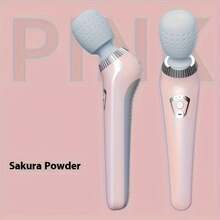 Portable Handheld Massager, USB Rechargeable Relaxation Massage Wand, Relieves Neck, Back And Waist, Muscle Relaxation And Fatigue Relief, Suitable For Office Workers And Busy Professionals, Great Gift For Holidays - Multicolor - View 8