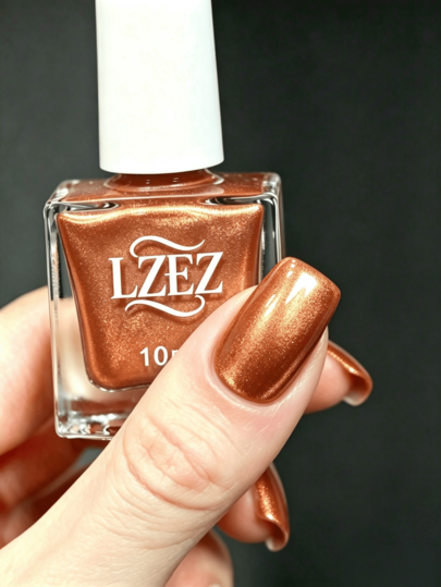 LZEZ 10 Ml/Bottle, 2026 New Water-Based Nail Polish, Fast-Drying, Long-Lasting, Removable, Summer Colors, Women's Nail Art, Festival Gift