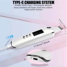 4-In-1 Facial Skin Scrubber, Home Use Pore & Surface Oil Cleanser, Multi-Mode Skincare Auxiliary Tool, USB Rechargeable Portable Beauty Care Device - Multicolor - View 10