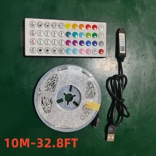 LED Strip Lights For Bedroom, USB 5V RGB LED Strip With Infrared Remote And APP Control, Self-Adhesive LED Strip, Supports Music Sync And Timer Mode, Suitable For Bedroom, Gaming Room - APP Control With IR44Key - View 11