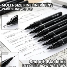 UNI PIN 200 Technical Drawing Pen, Manga Design Pen, Tracing Pen - A - View 10