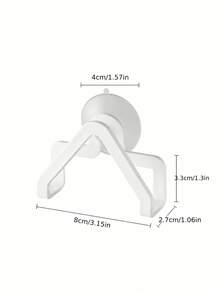 2pcs Kitchen & Bathroom Storage Rack | Wall-Mounted Sink Drainer, Steel Wire Ball Soap Holder, Sponge & Cloth Storage, Kitchen & Bathroom Essentials, Multi-Function Hooks - Multicolor - View 4