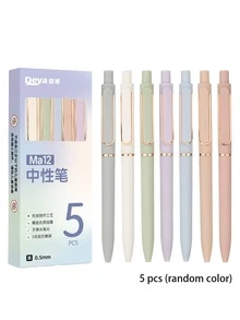19/26/35/39件精緻文具套裝，包含鉛筆盒、螢光筆、多色細尖圓珠筆與鉛筆，適合學生（粉紅色），學校必備、桌面配件、開學季、萬聖節、聖誕節 - 文具套裝 - 查看 10