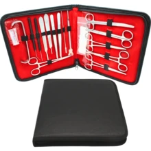 EQMED 20-Piece Instrument Dissection Kit With Suture Pad - View 4