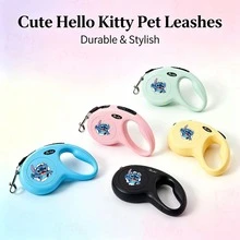 Disney's Stitch Automatic Retractable Pet Leash, Cute Design, 3 Meters Rope Length Dog Leash, Durable Pet Leash, Suitable For Pet Outings, Small And Medium Pet Travel, Outdoor Dog Walking. - Green - View 4