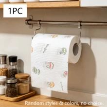 Random Cartoon Pattern Thickened & Widened Multi-Function Dish Cloth, Absorbent & Stain-Removing Slouchy Dish Cloth, Easy-To-Clean Durable Roll Dish Cloth, Kitchen Cleaning Paper Towel, Outdoor, Kitchenware, Party, Holiday Gathering Cleaning Supplies. - Multiple Styles - View 9