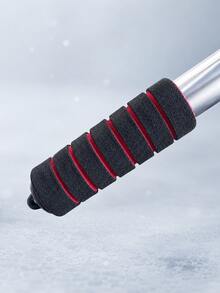 1pc Car Snow Scraper, Stainless Steel Ice Scraper For Windshield, Anti-Slip Foam Handle, Car Window Defrosting And Snow Removal Tool - Car Snow Brush & Snow Shovel - View 5