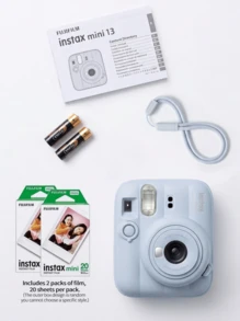 FujiFilm Instant Film Camera Mini13 Upgraded Version | Dual Timer, Auto Exposure, Macro Close-Up, Portable Film Camera For Students And Travel, Perfect Gift - View 24