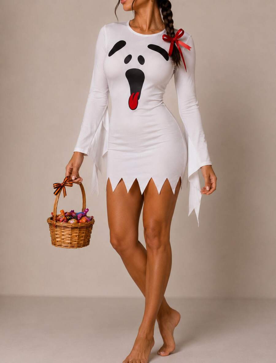 Cosplay Clothing - White - View 1