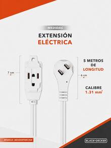 black & decker Extension Cords - 5 M - View 2