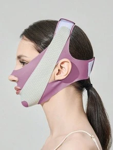 1pc Women's Facial Mask Sleep Mask Face Cover Suitable For Daily Wear - Multicolor - View 7