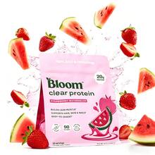 Bloom Nutrition Clear Protein | Clear Whey & Collagen Blend, 20g Protein, Low Calorie Fruity Protein Drink For Women-Post Workout Muscle Recovery, Hair Skin Nails Support, Refreshing Juice Like Isolate, Diet Friendly Wellness Supplement - Watermelon-1 - View 7