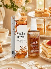 Vanilla Paradise Gourmet Body Mist, Top Notes Creamy Lychee, Middle Notes Vanilla Caramel, Base Notes Sandalwood Amber Musk, Long-Lasting Daily Fragrance 100ml - Multi Scents - View 7
