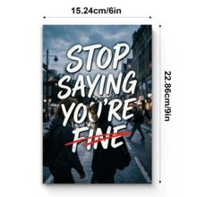 Stop Saying You're Fine, Practical Self-Help Guide For People , Emotional Honesty, Healthy Boundaries, Self-Worth, Confidence & Communication Skills, Personal Growth Reading For Adults & Young Adults - Self-worth & Healthy Boundaries - View 5