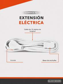 black & decker Extension Cords - 10 M - View 3