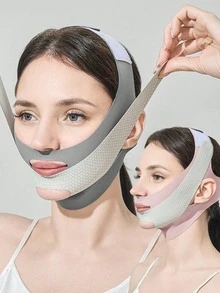 1pc Women's Facial Mask Sleep Mask Face Cover Suitable For Daily Wear - Multicolor - View 3