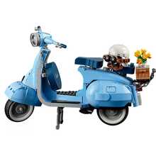LEGO Building Blocks Vespa 125 Motorcycle 10298 Creative Series Building Blocks - Clear - View 4