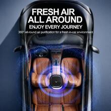 Smart Air Purifier, Home Use, Living Room Bedroom, Dust, Pet Odor, Small Desktop Purifier, Bedroom Car - Multicolor - View 8