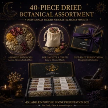 40 Pack Natural Dried Herbs & Flowers Kit, Multipurpose Botanical Set For DIY Candle Soap Making, Sachet Craft & Home Decor` - 40pcs - View 4