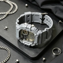 Casio Fashion Sports Unisex Outdoor Waterproof Quartz Watch - Grey - View 4