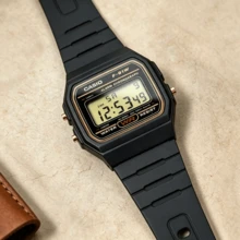 Casio 情侶石英手錶 - 黑色 - 查看 2