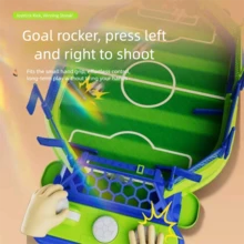 Permainan Sepak Bola Meja 2 Pemain, Mainan Edukatif untuk Anak Laki-laki & Perempuan Usia 3-14 Tahun, Pilihan Hadiah Natal yang Luar Biasa - MultiWarna - View 9