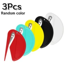 3/5/7/9/13/16/20Pcs Envelope Opener, Plastic Mini Letter Opener, Envelope Opening Knife, Paper Cutter, Utility Knife, Rope Cutter, Box Opener, Pet Knot Cutter, Random Color - Multicolor - View 15