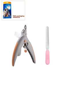 2 piezas Cortauñas para perros, herramientas de aseo, cortador de garras para gatos con luz LED y lupa, lima de uñas para gatos y perros, set de cortauñas para aseo, herramientas de cuidado de uñas, herramientas de recorte de patas, adecuado para el recorte y cuidado de uñas de gatos, perros, conejos y hámsters - Multicolor - Ver 14